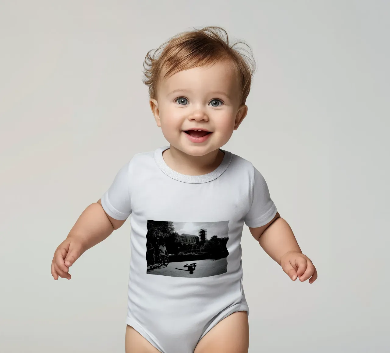 Monkey body neonato maniche corte da Philipp Reinhard
