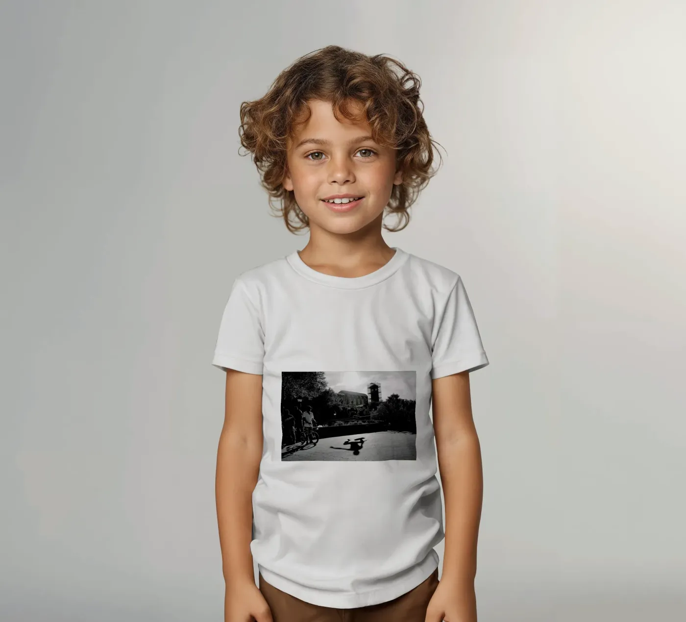 Monkey t-shirt bambini da Philipp Reinhard