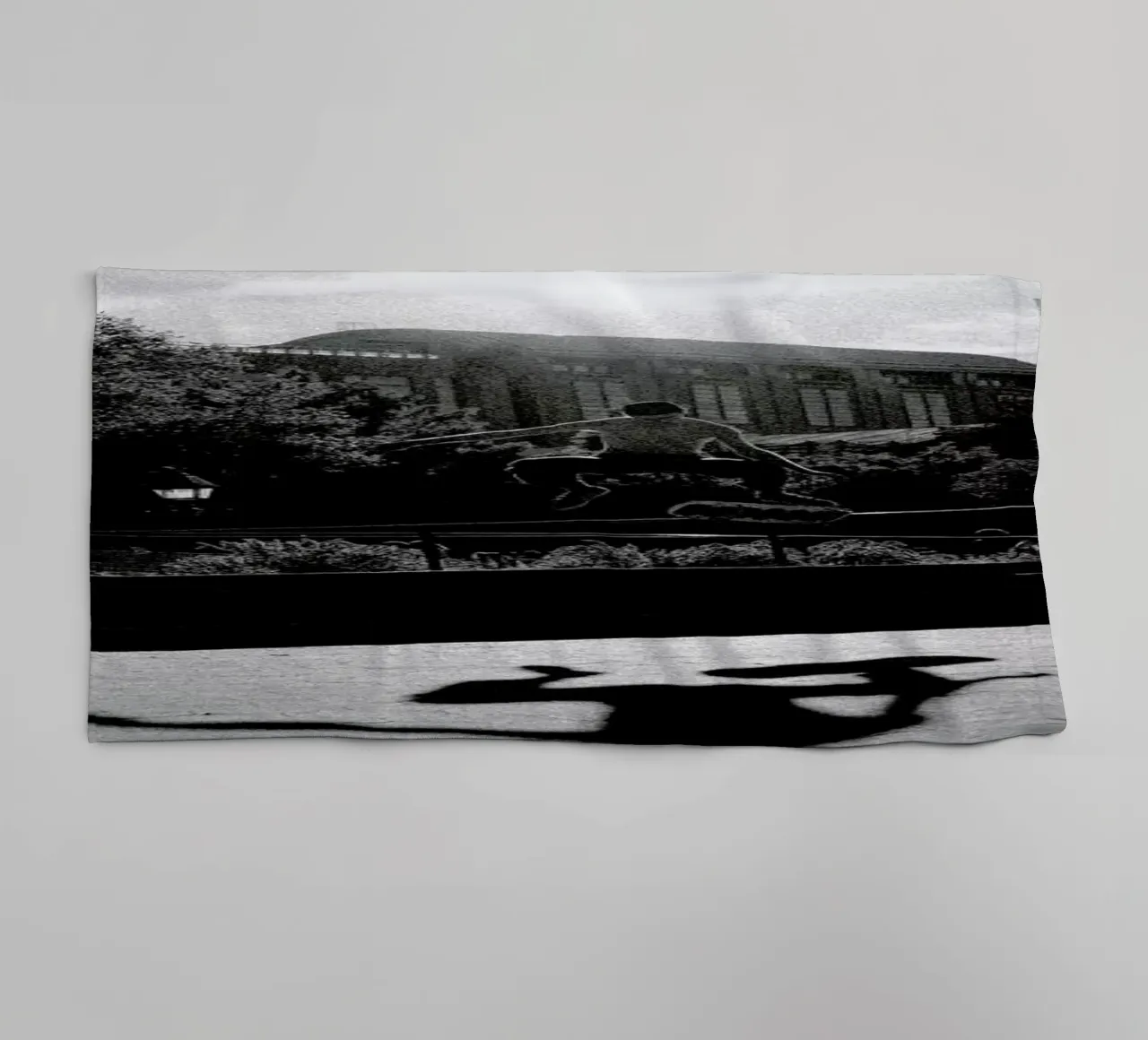 Monkey badhanddoek van Philipp Reinhard