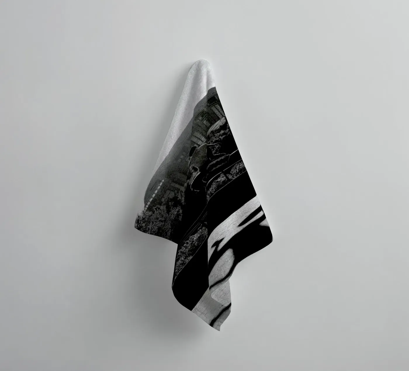 Monkey badhanddoek van Philipp Reinhard