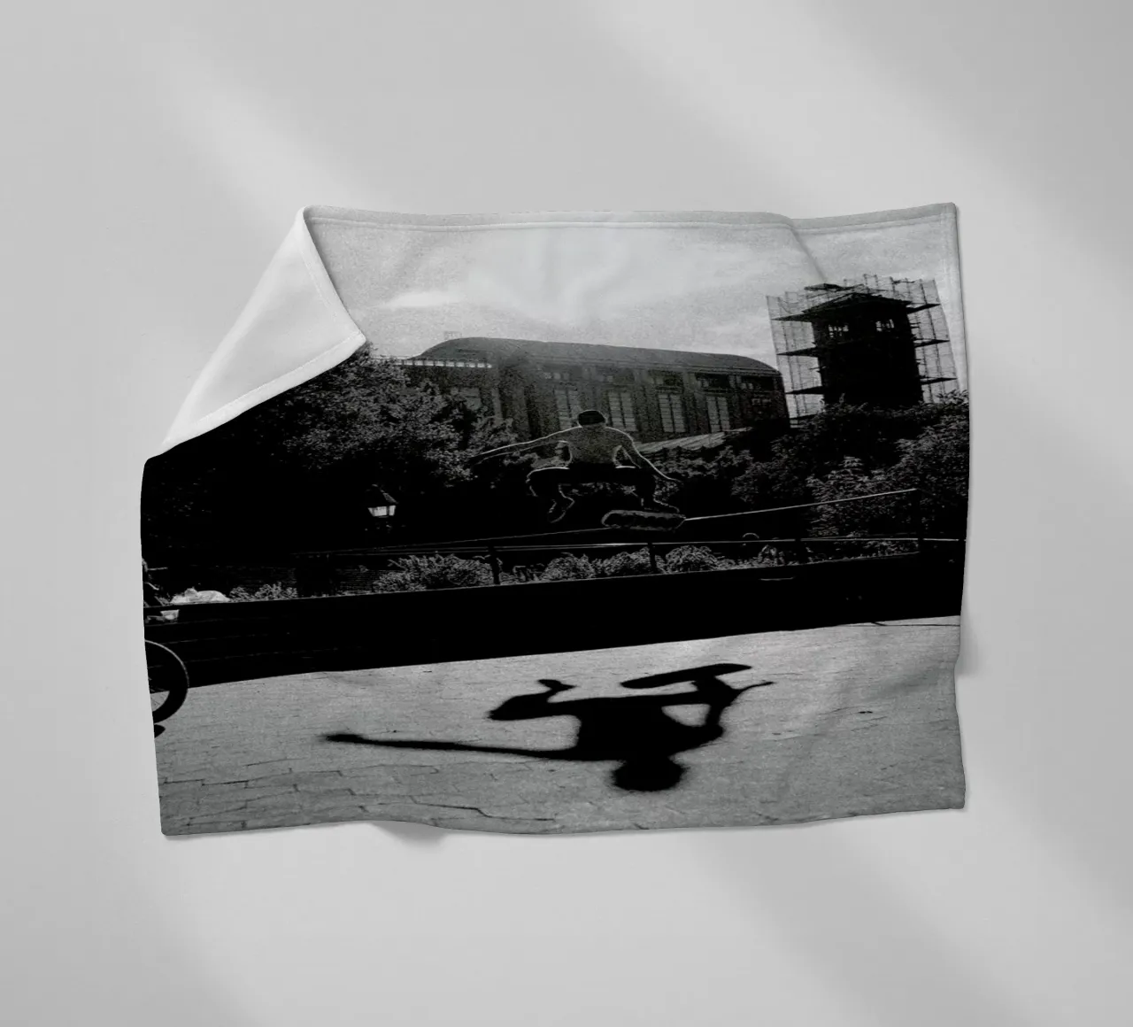 Monkey Fleecedecke von Philipp Reinhard