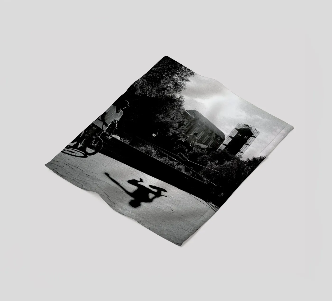 Monkey Fleecedecke von Philipp Reinhard