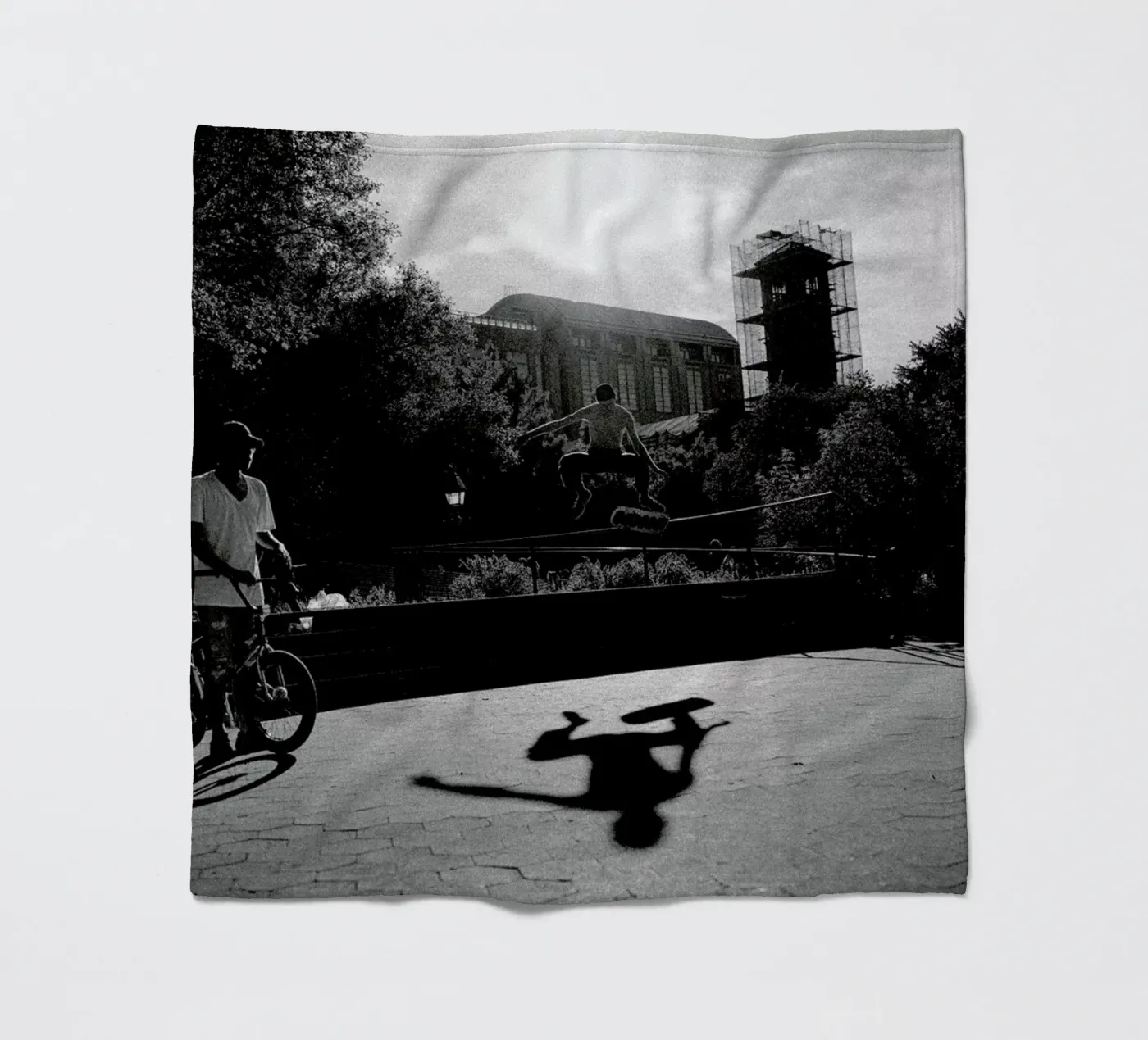 Monkey Fleecedecke von Philipp Reinhard