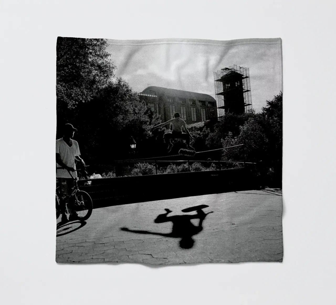 Monkey Fleecedecke von Philipp Reinhard