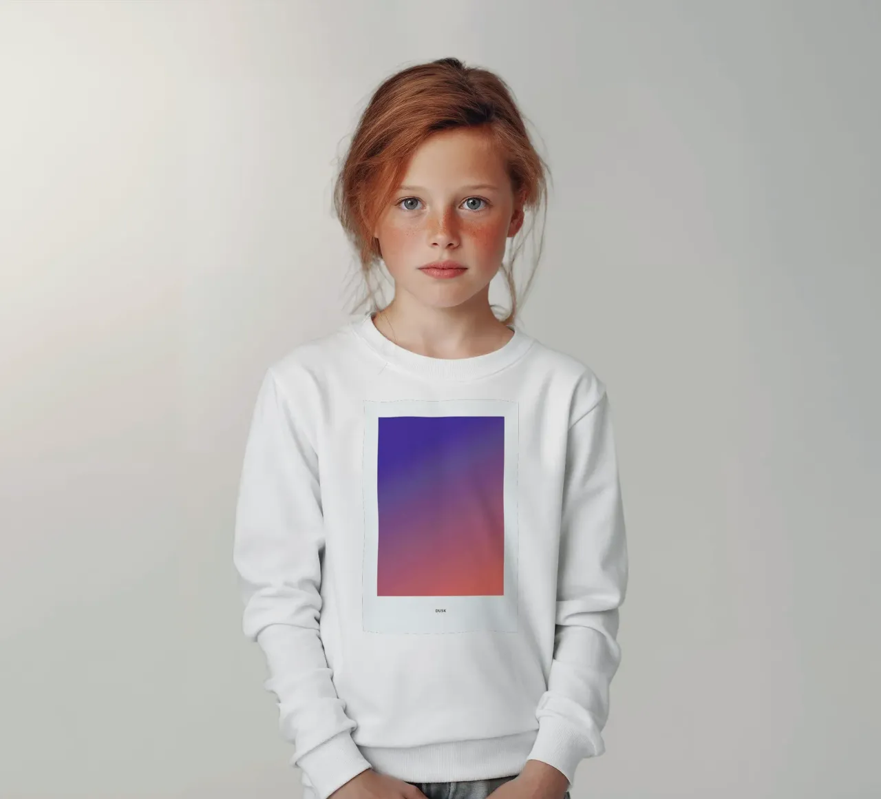 Dusk #5 felpa bambino da daylight design studio