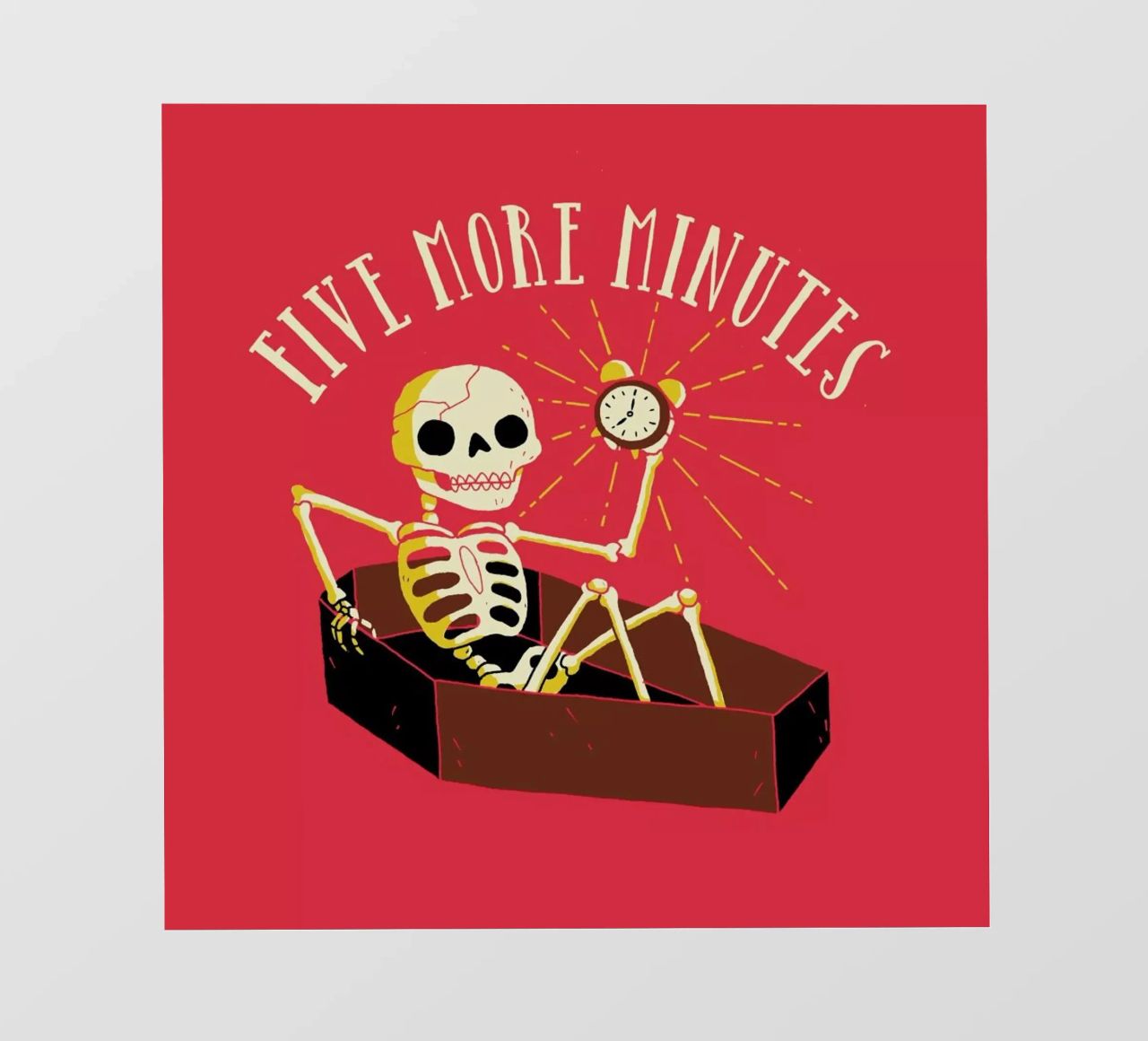Five More Minutes telo in pvc da DinoMike