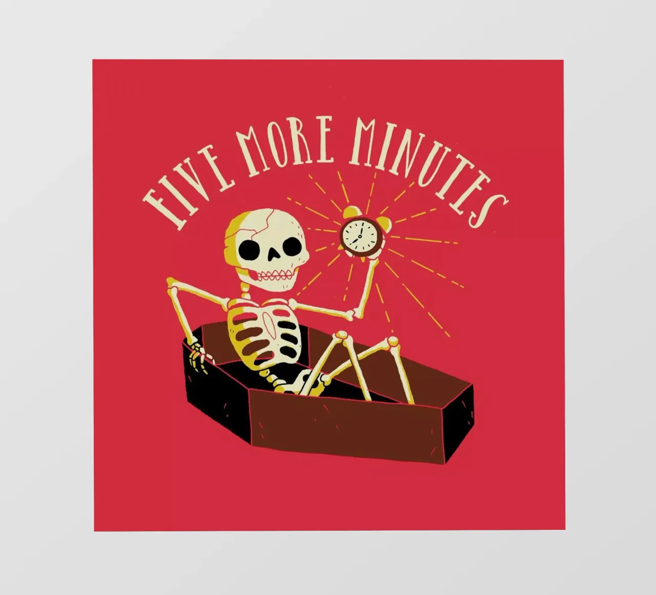 Five More Minutes telo in pvc da DinoMike
