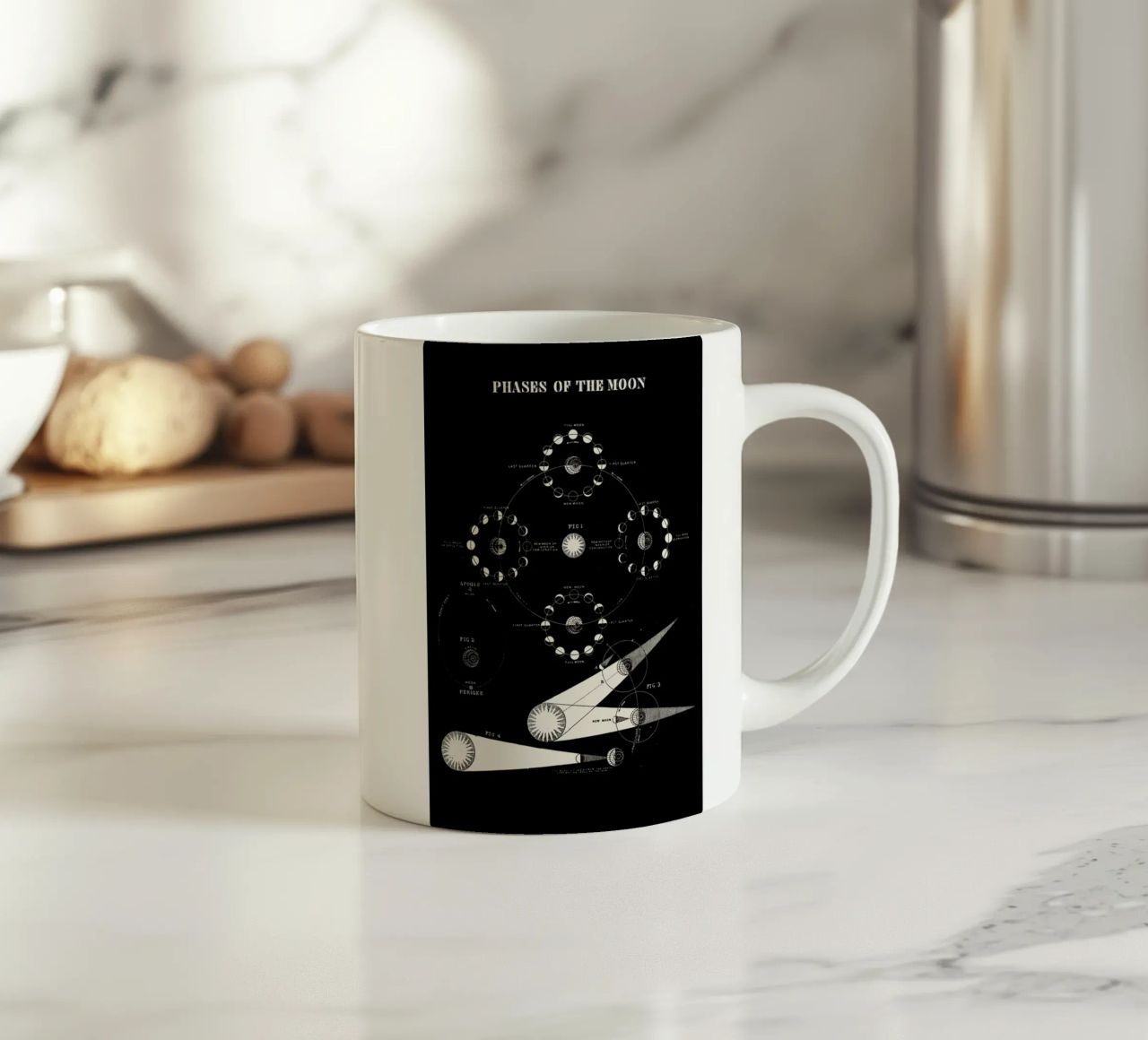 Phases Of The Moon tazza in ceramica da Astër