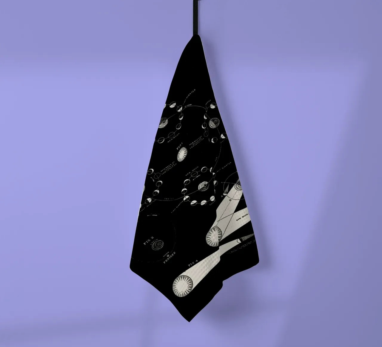 Phases Of The Moon Geschirrtuch von Astër