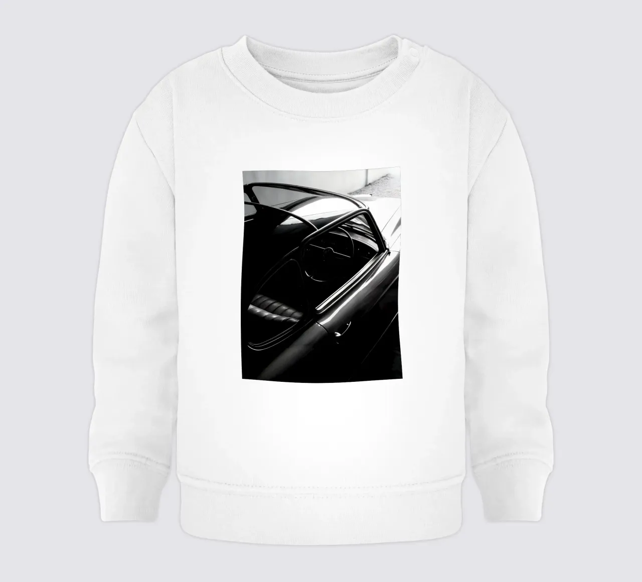 Auto d'epoca monocromatica felpa neonato da CAR EDITION