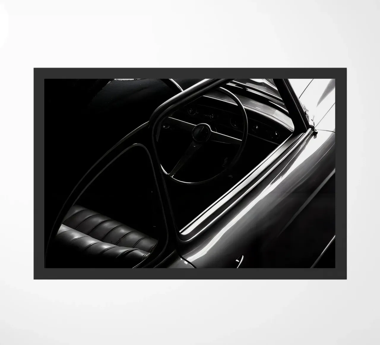 Auto d'epoca monocromatica zerbino da CAR EDITION