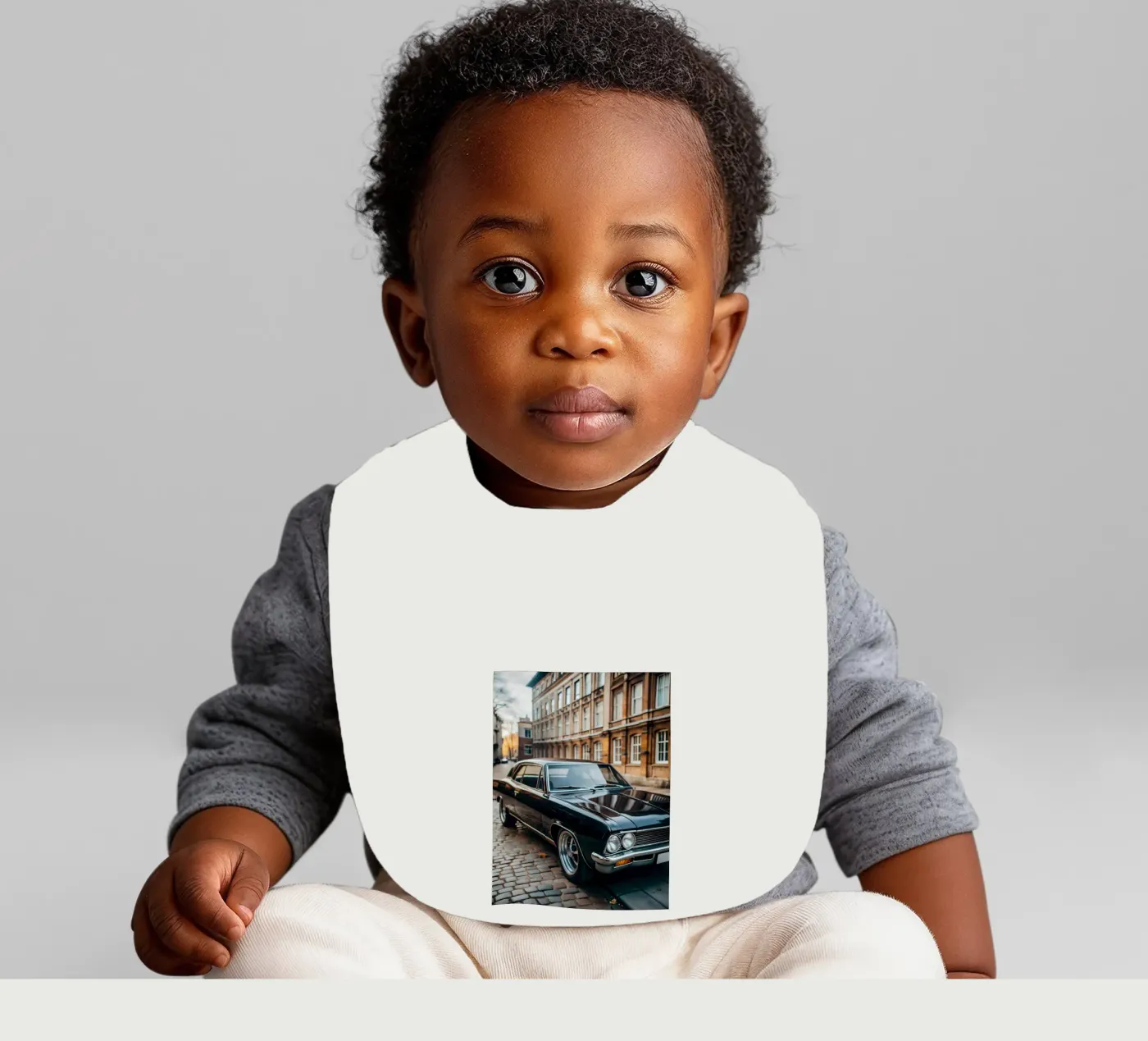 Auto d'epoca nera bavaglino da CAR EDITION