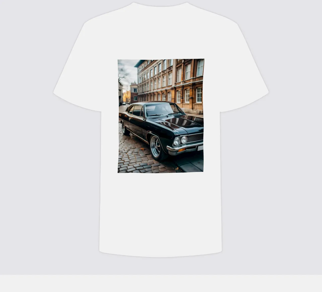 Schwarzer Oldtimer Kinder T-Shirt von CAR EDITION
