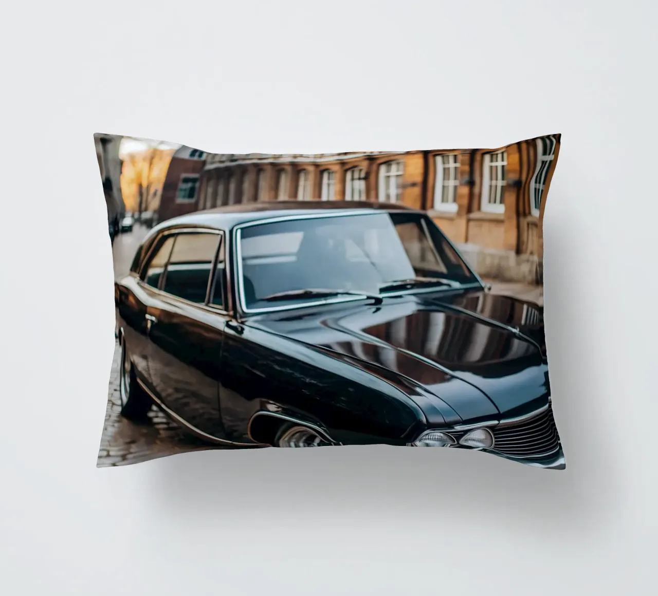Auto d'epoca nera cuscino da CAR EDITION