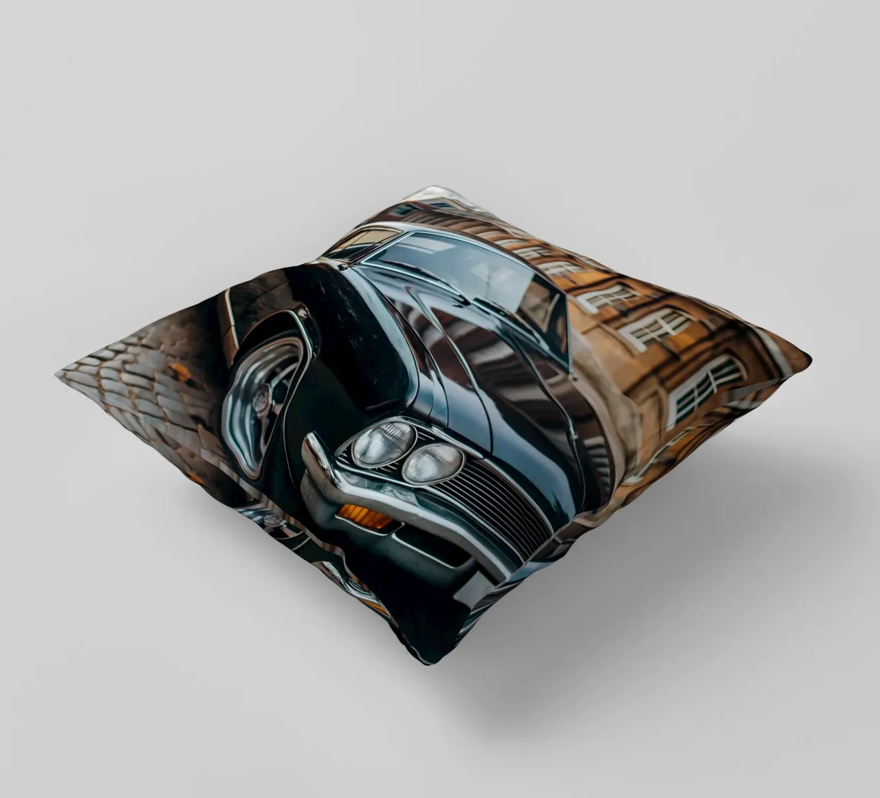 Auto d'epoca nera cuscino da CAR EDITION