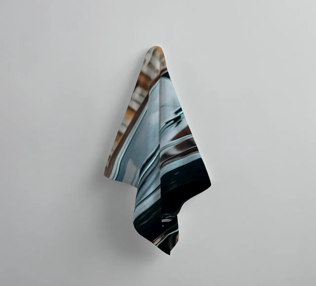 Schwarzer Oldtimer Handtuch von CAR EDITION