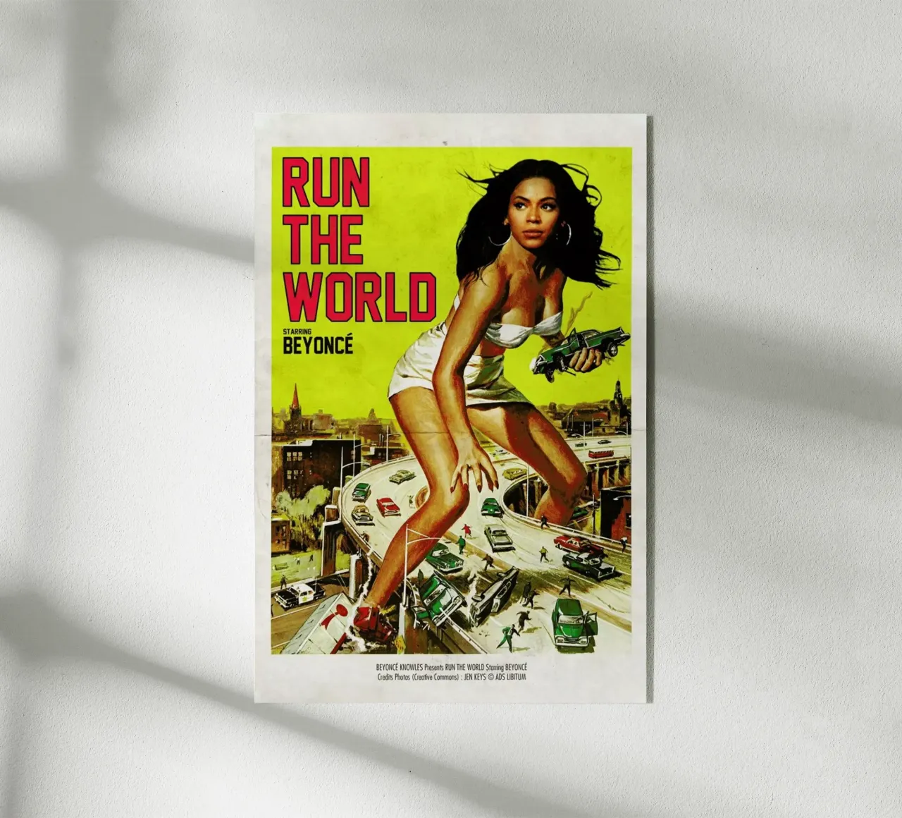 Run the World plexiglass da Ads Libitum