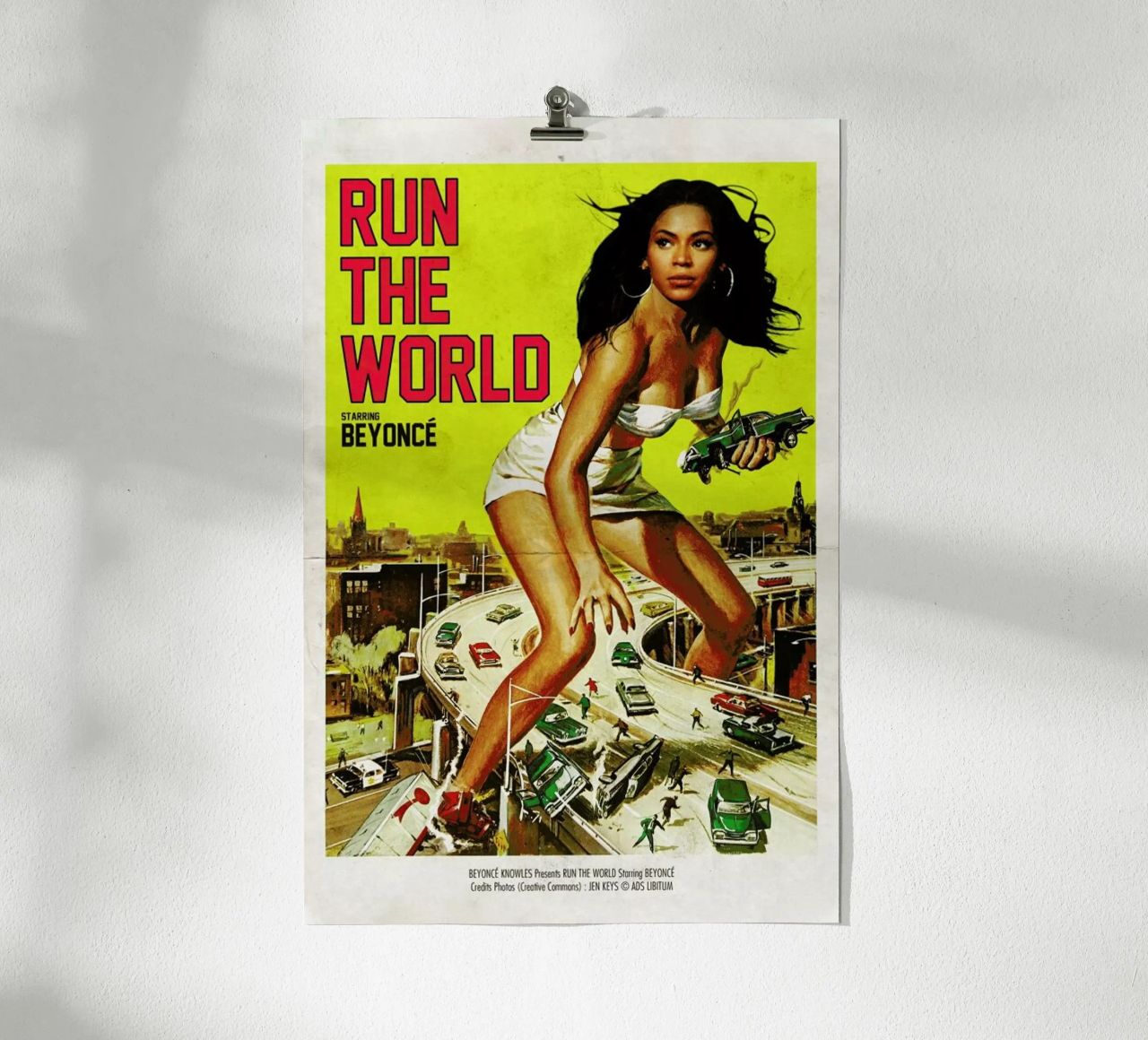 Run the World Poster von Ads Libitum