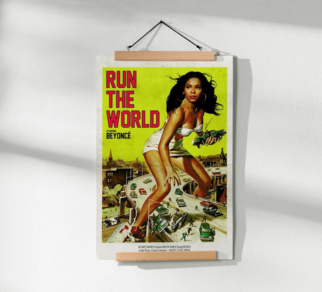 Run the World Poster von Ads Libitum