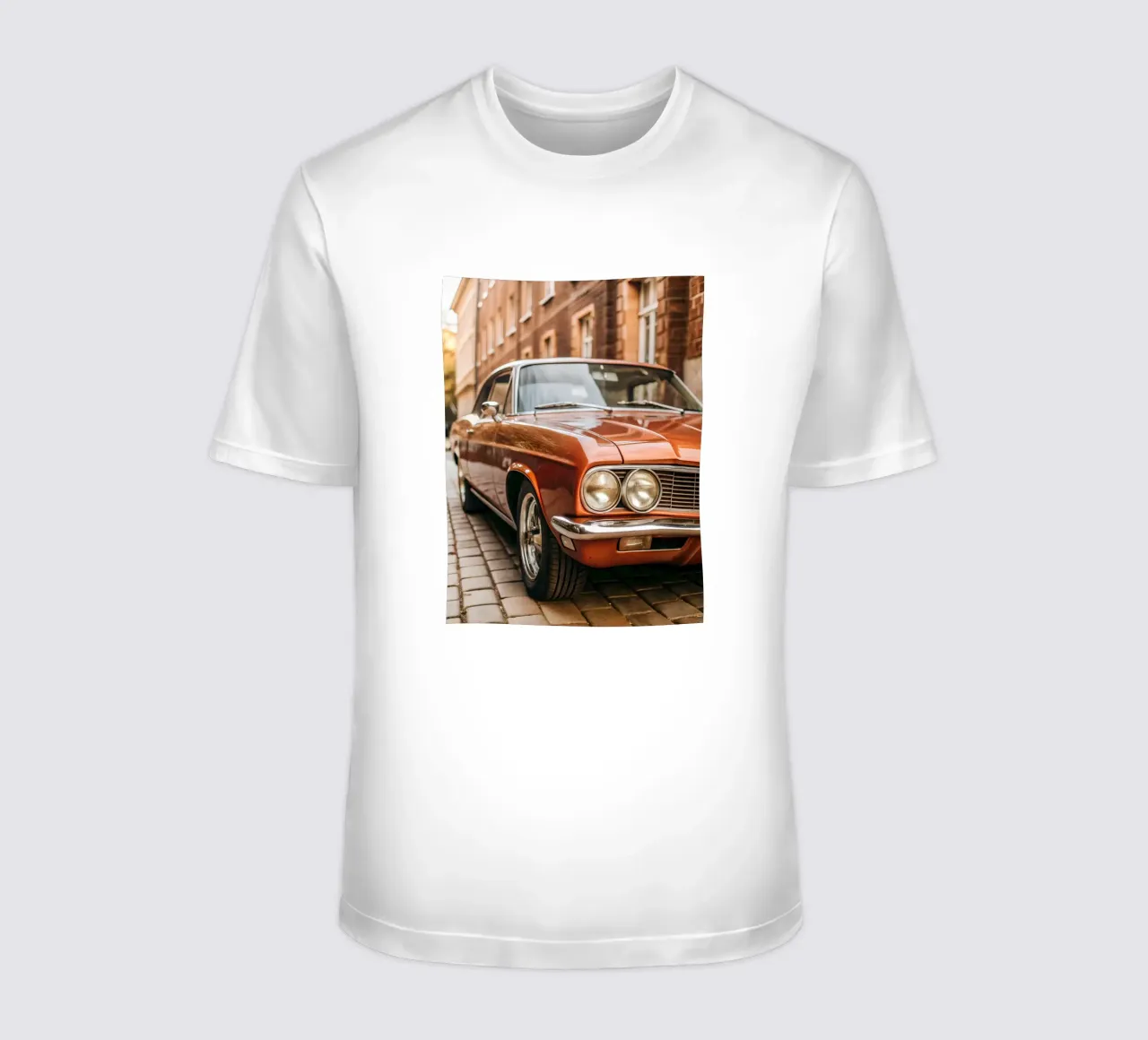 Auto d'epoca rossa t-shirt da CAR EDITION