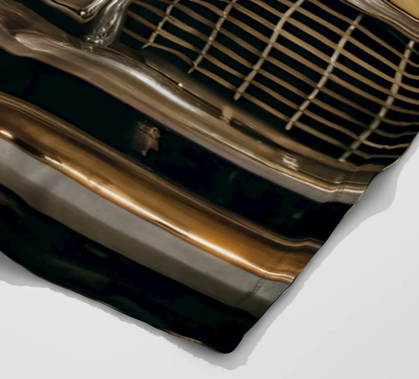Creme Oldtimer Fleecedecke von CAR EDITION