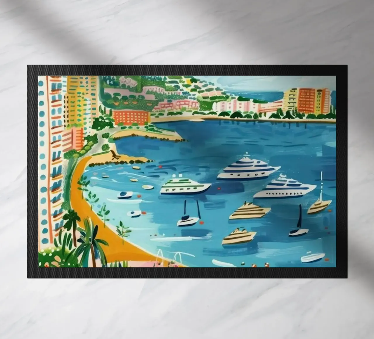 Monaco Travel zerbino da Trending Art Company