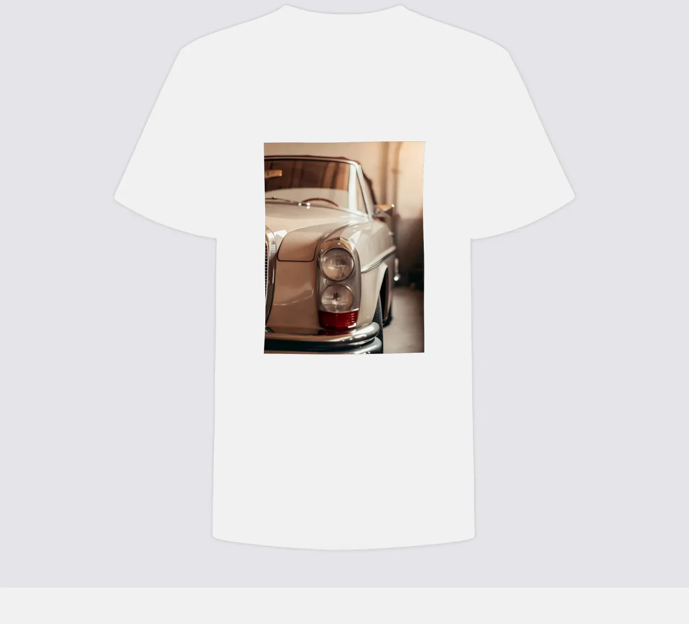 Creme Oldtimer Kinder T-Shirt von CAR EDITION