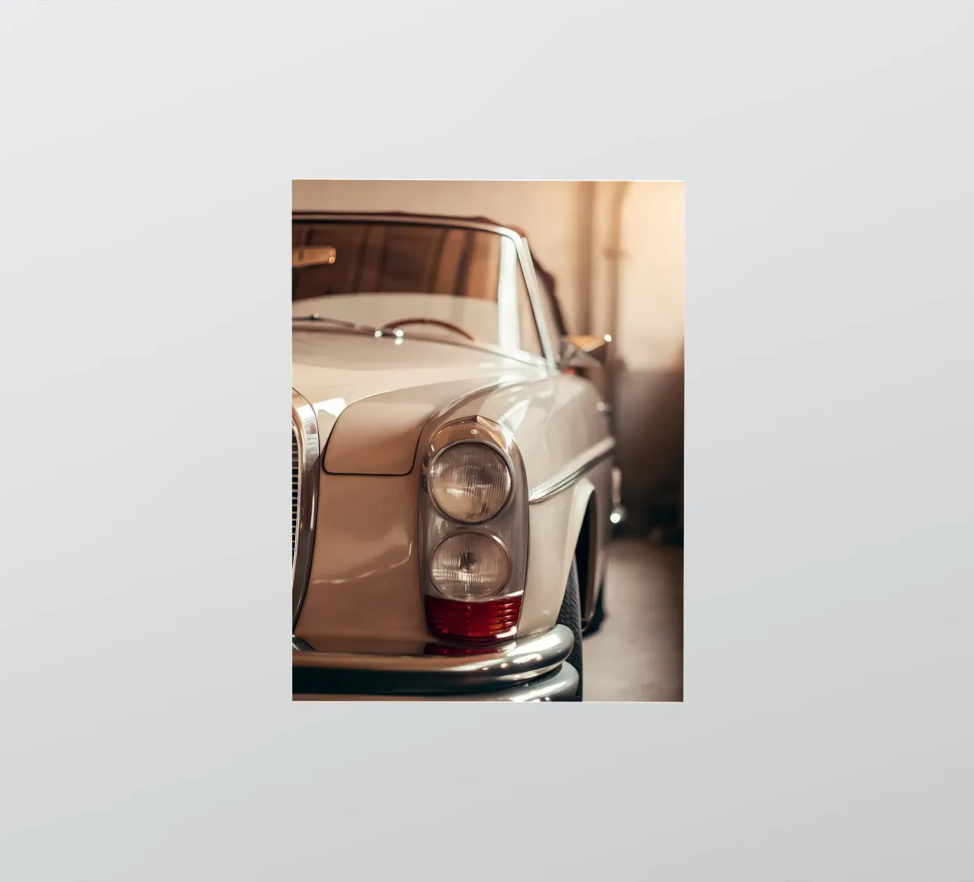 Creme Oldtimer Sticker von CAR EDITION