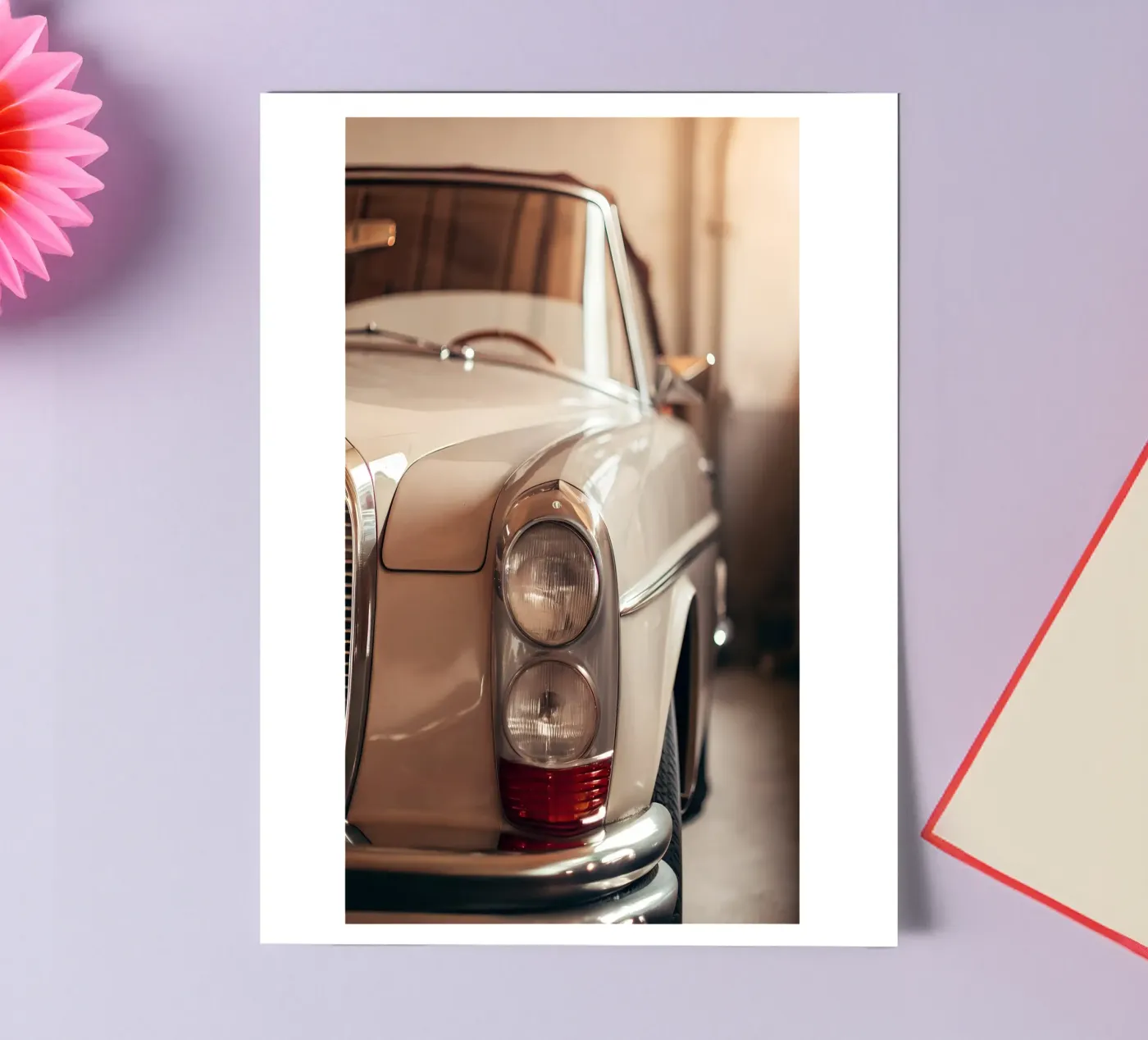 Creme Oldtimer Stickerbogen von CAR EDITION