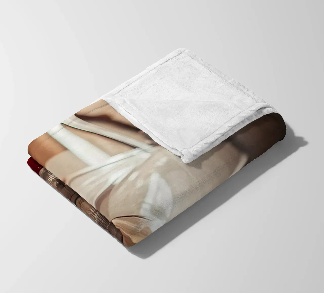 Voiture classique crème plaid polaire de CAR EDITION