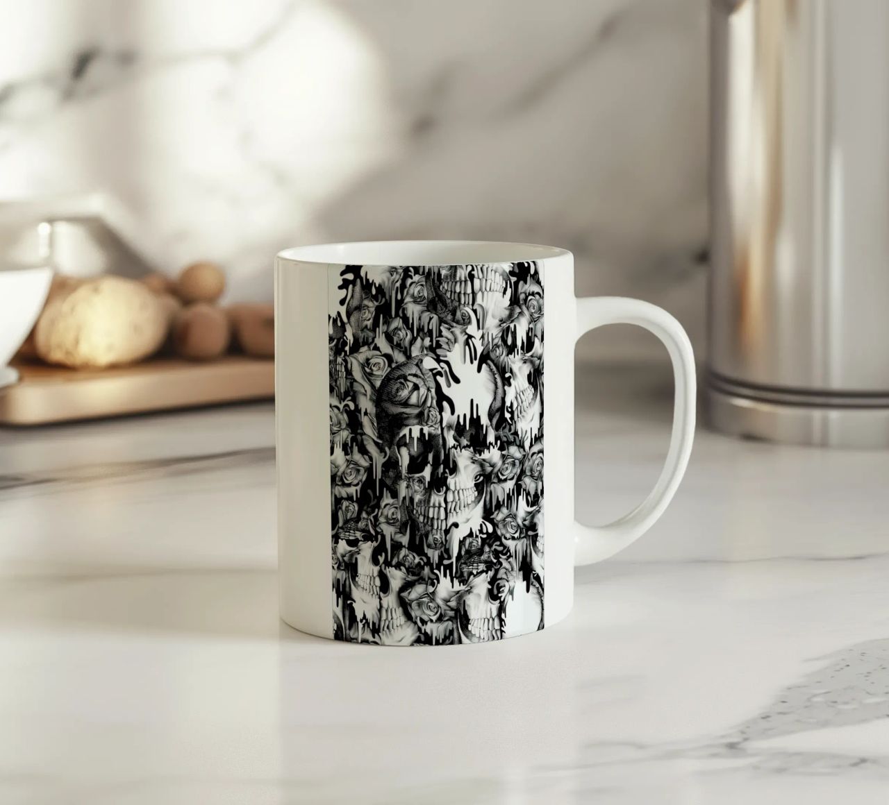 Gone in a Splash tazza in ceramica da Kristy Patterson