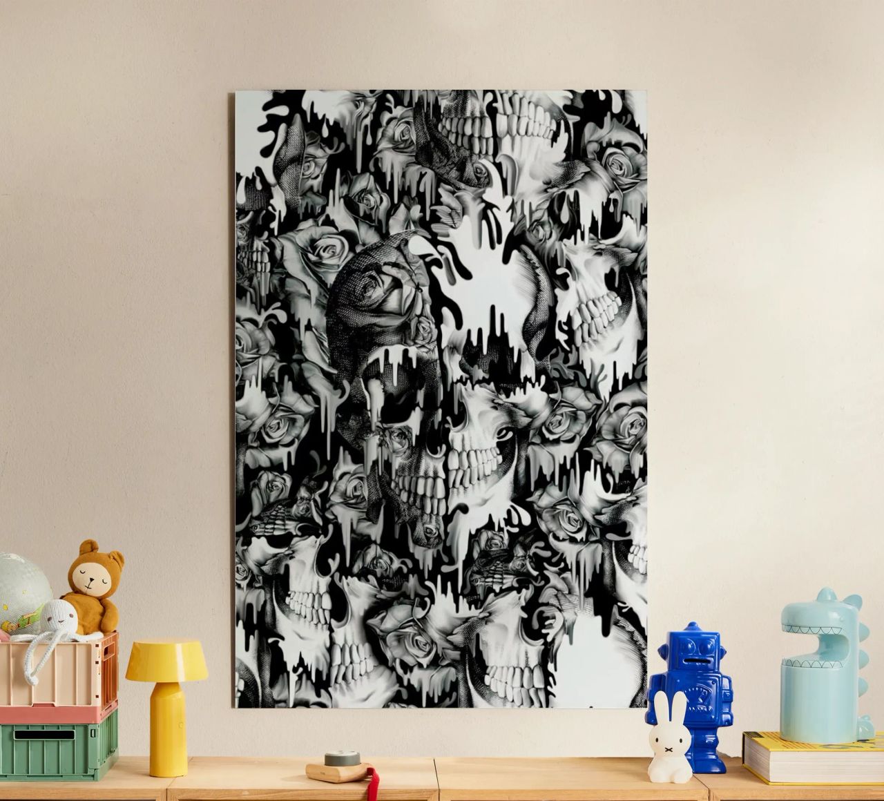 Gone in a Splash alluminio dibond da Kristy Patterson