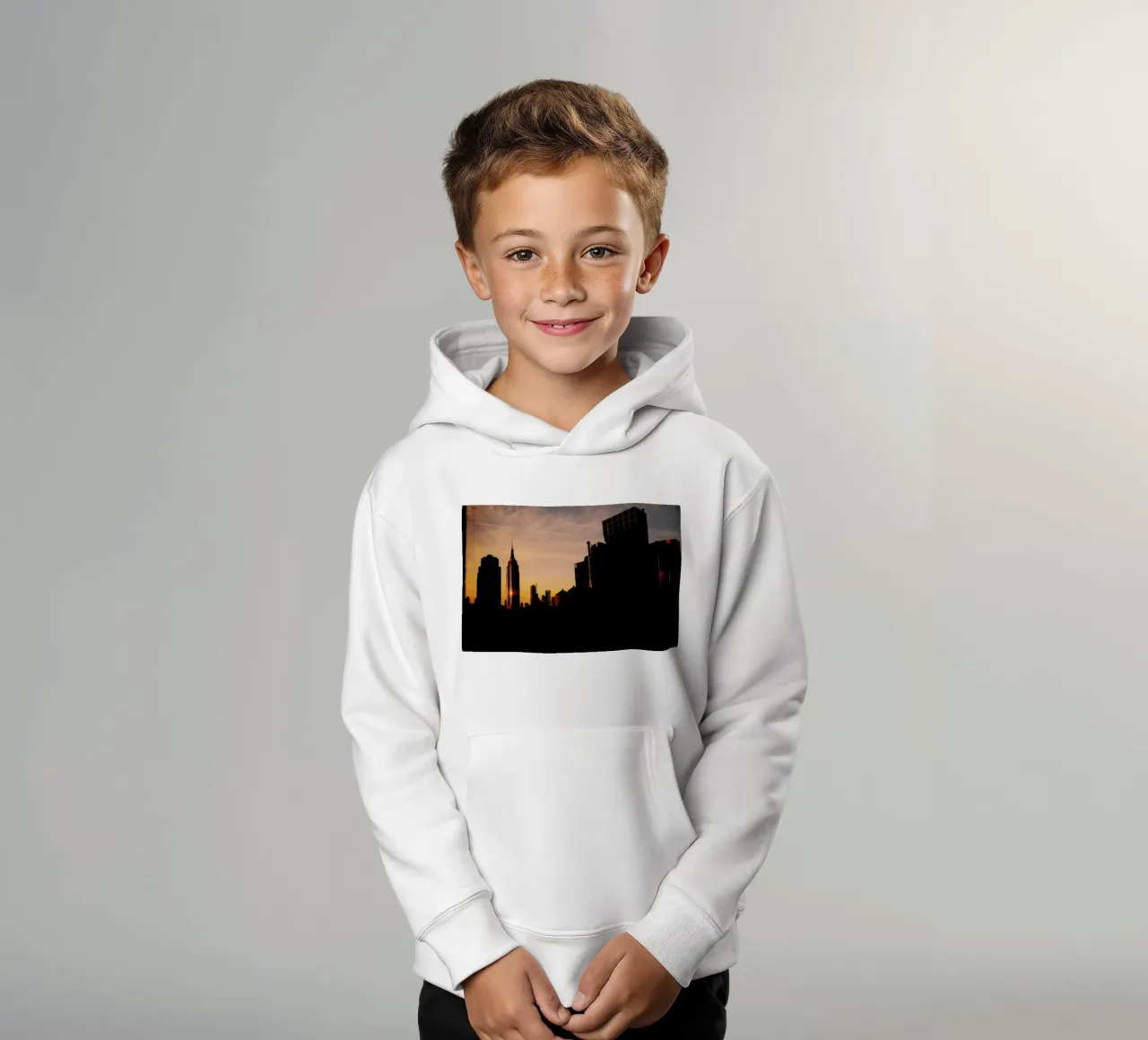 Layers felpa bambino con cappuccio da Philipp Reinhard