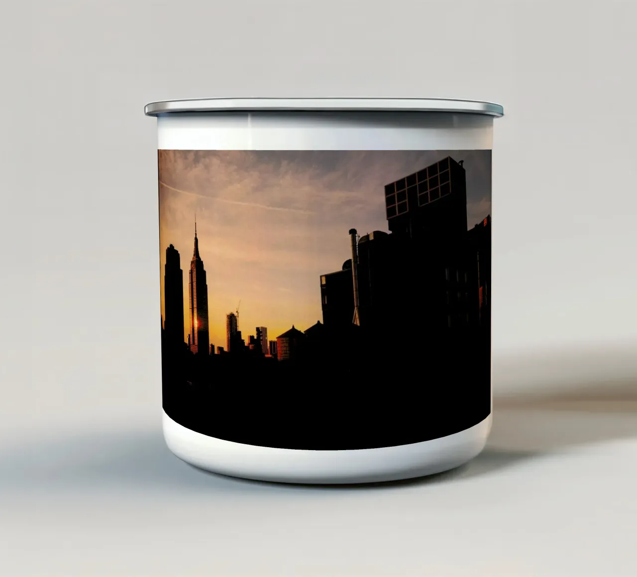 Layers tazza in smalto da Philipp Reinhard