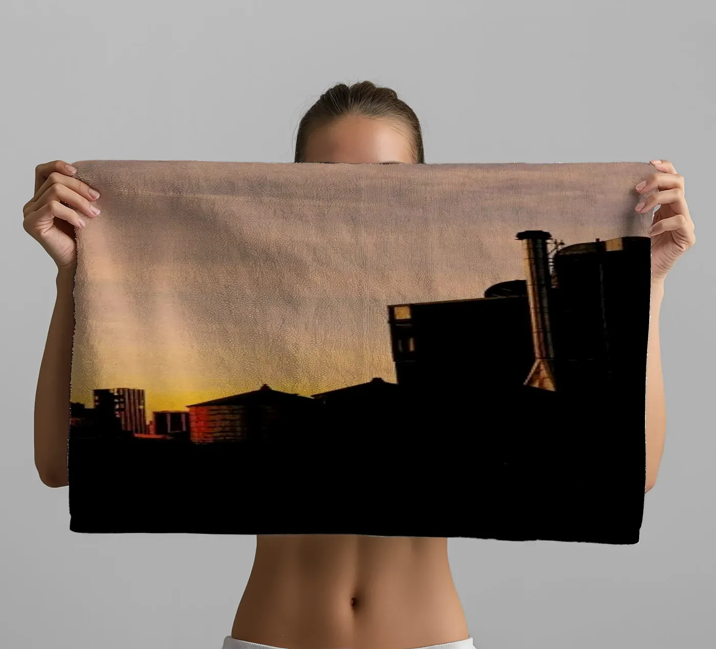 Layers badhanddoek van Philipp Reinhard