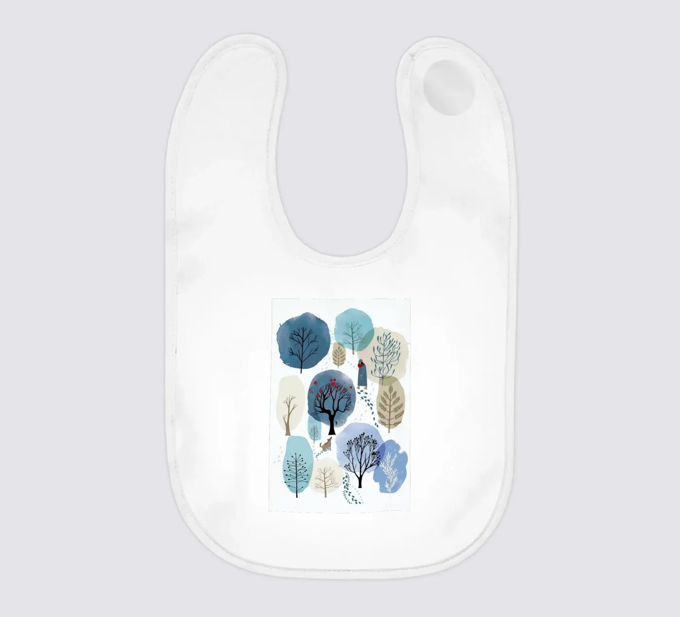 Winter Forest bavaglino da Little Flourishes