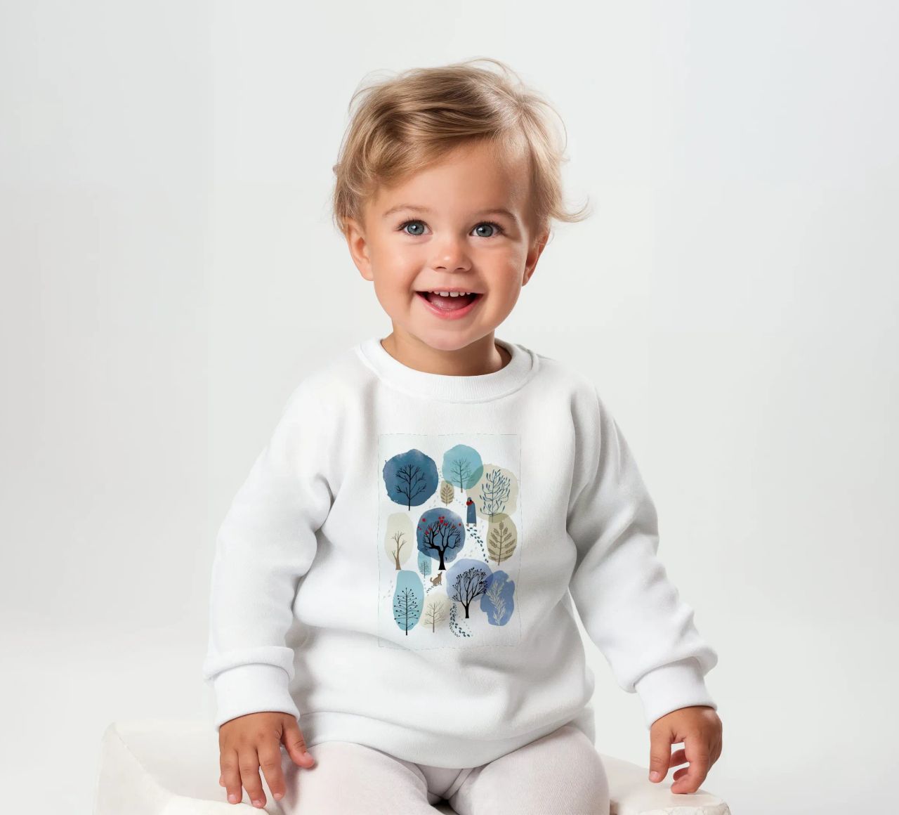 Winter Forest felpa neonato da Little Flourishes