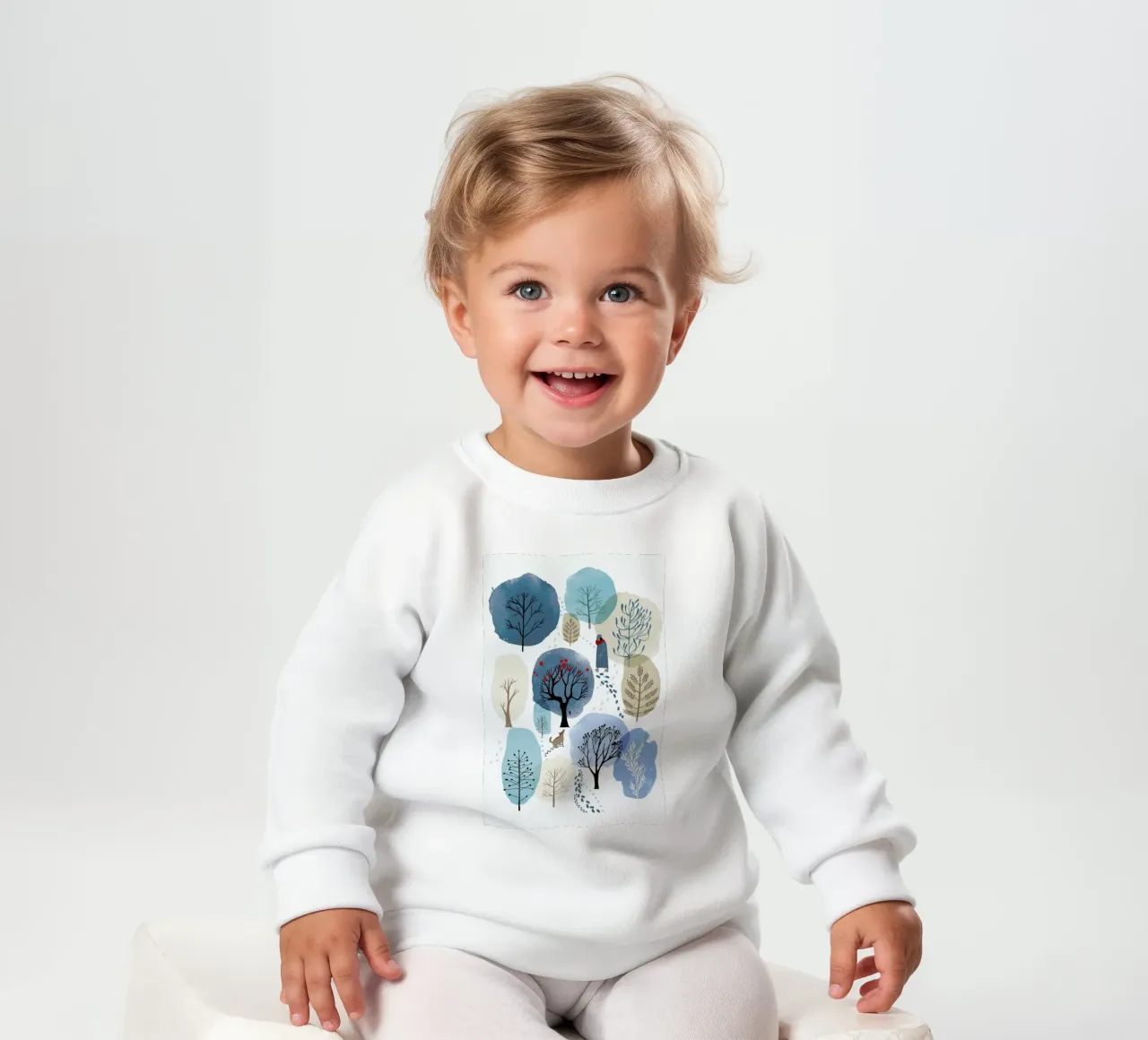Winter Forest felpa neonato da Little Flourishes