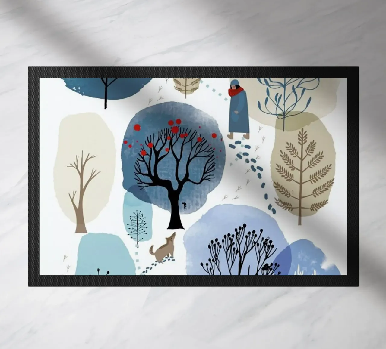 Winter Forest zerbino da Little Flourishes