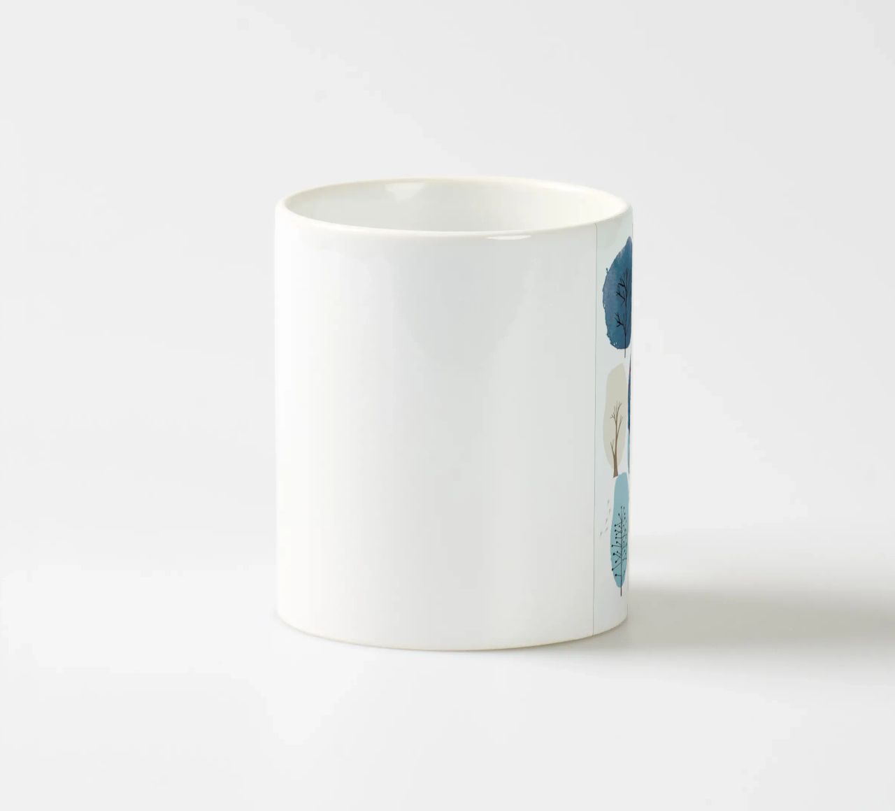 Winter Forest tazza in ceramica da Little Flourishes