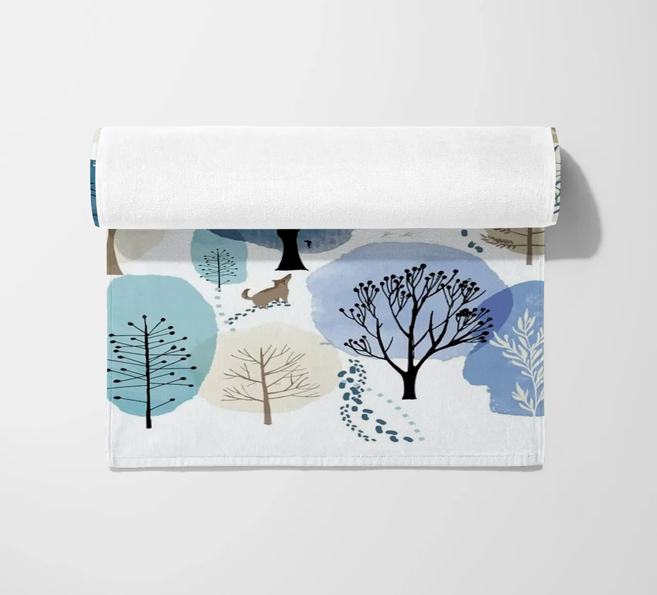 Winter Forest telo mare da Little Flourishes