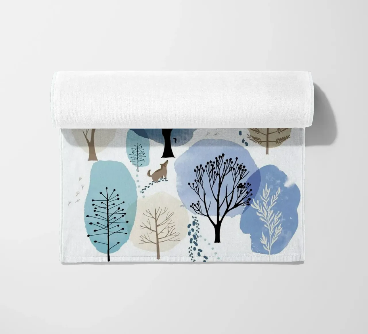 Winter Forest telo mare da Little Flourishes
