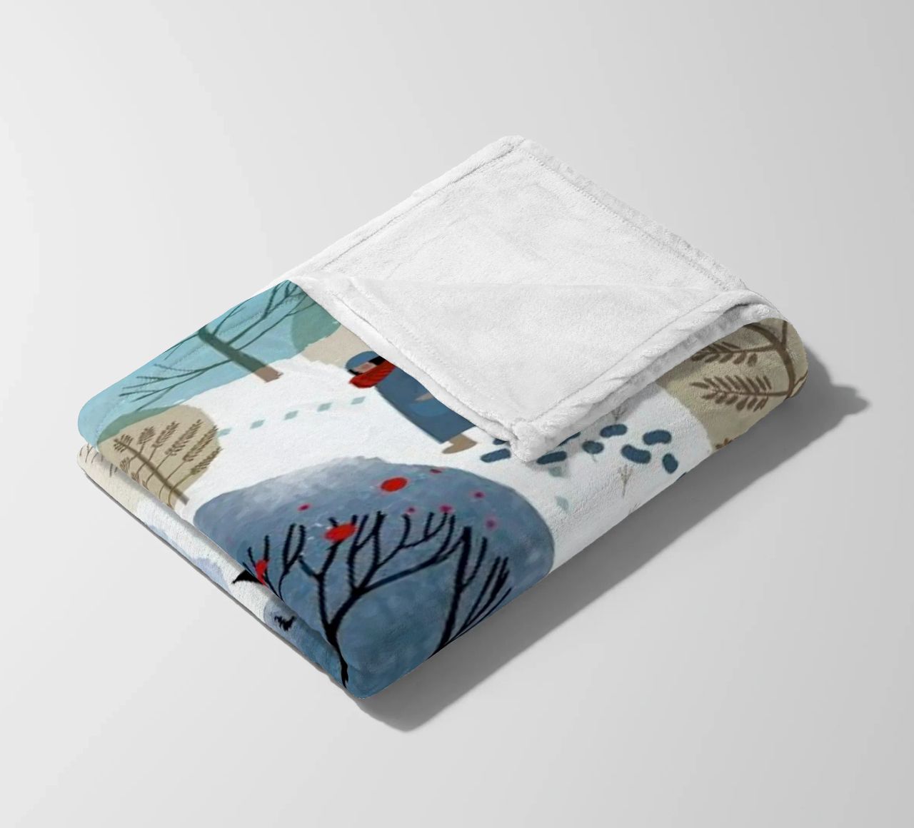 Winter Forest coperta in pile da Little Flourishes