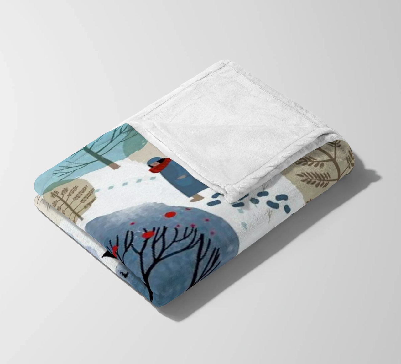 Winter Forest coperta in pile da Little Flourishes