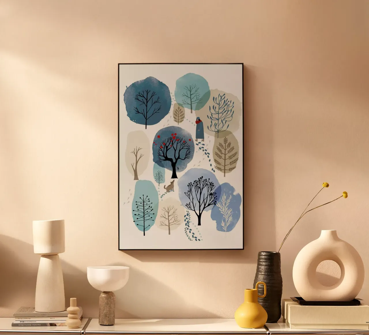 Winter Forest plexiglass da Little Flourishes