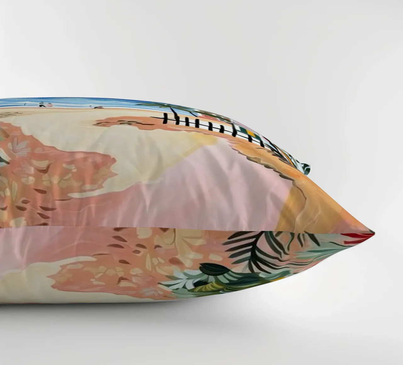 Palm Beach, Australia, Matisse And Rousseau Style cuscino da Trending Art Company