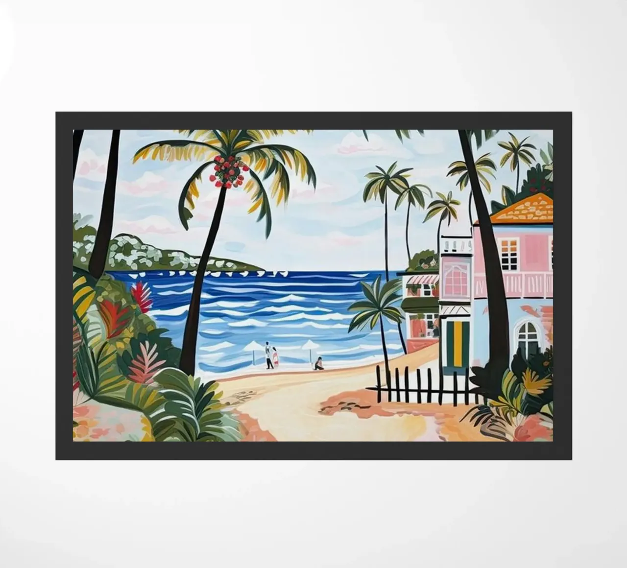 Palm Beach, Australia, Matisse And Rousseau Style zerbino da Trending Art Company