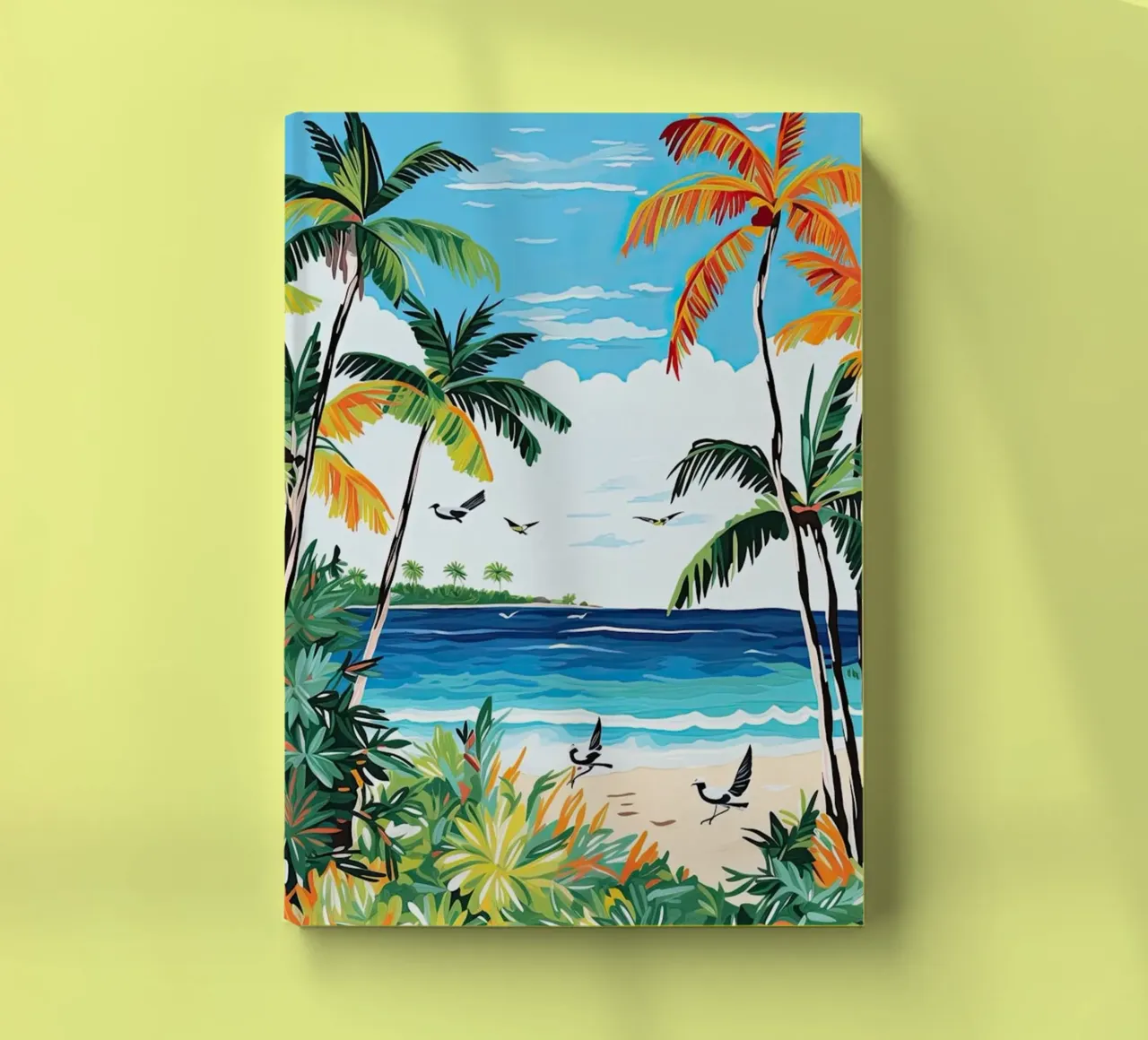 Eagle Beach, Aruba, Matisse And Rousseau Style diario da Trending Art Company