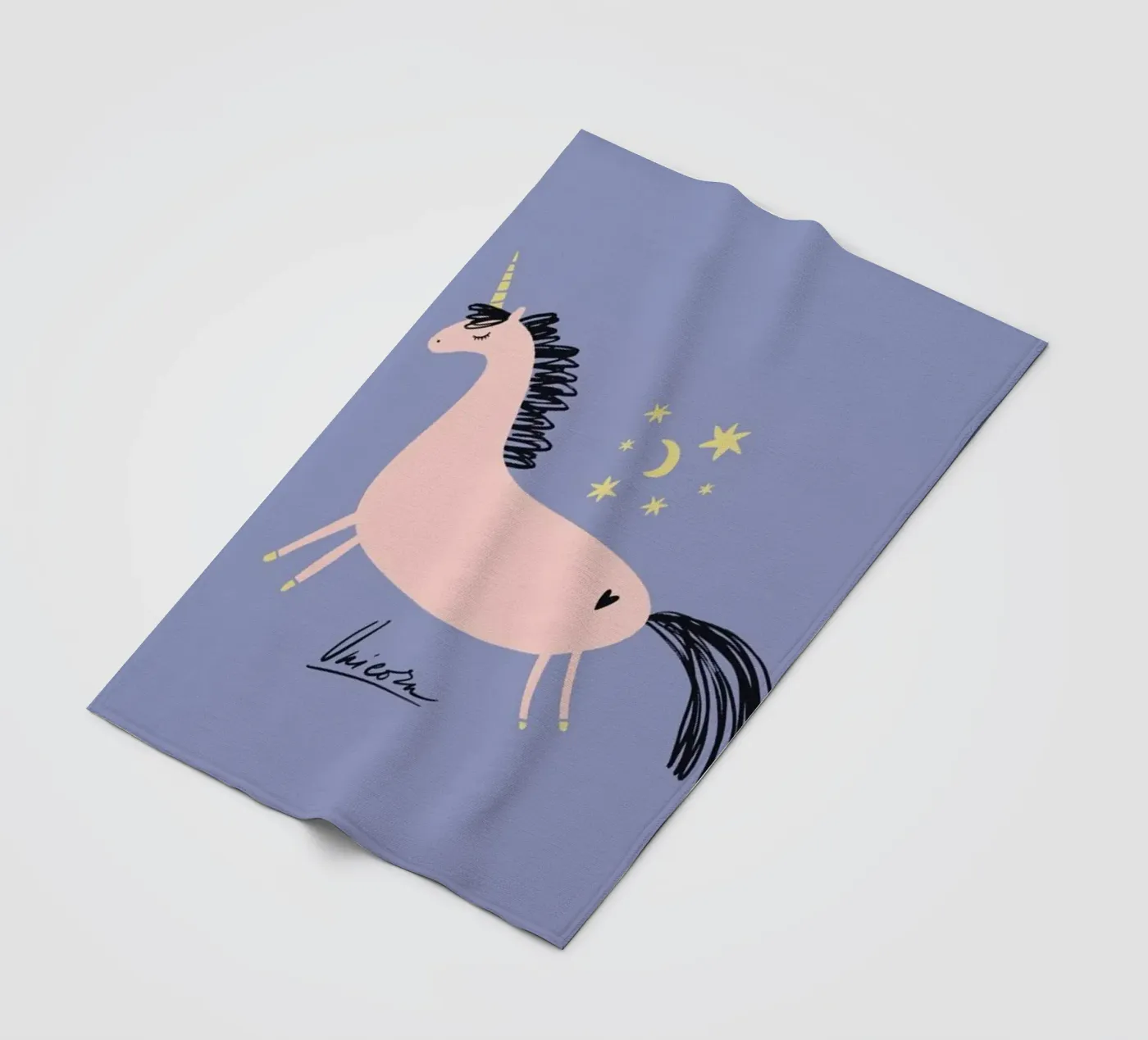 Unicorn Magic fleecedeken van Little Flourishes