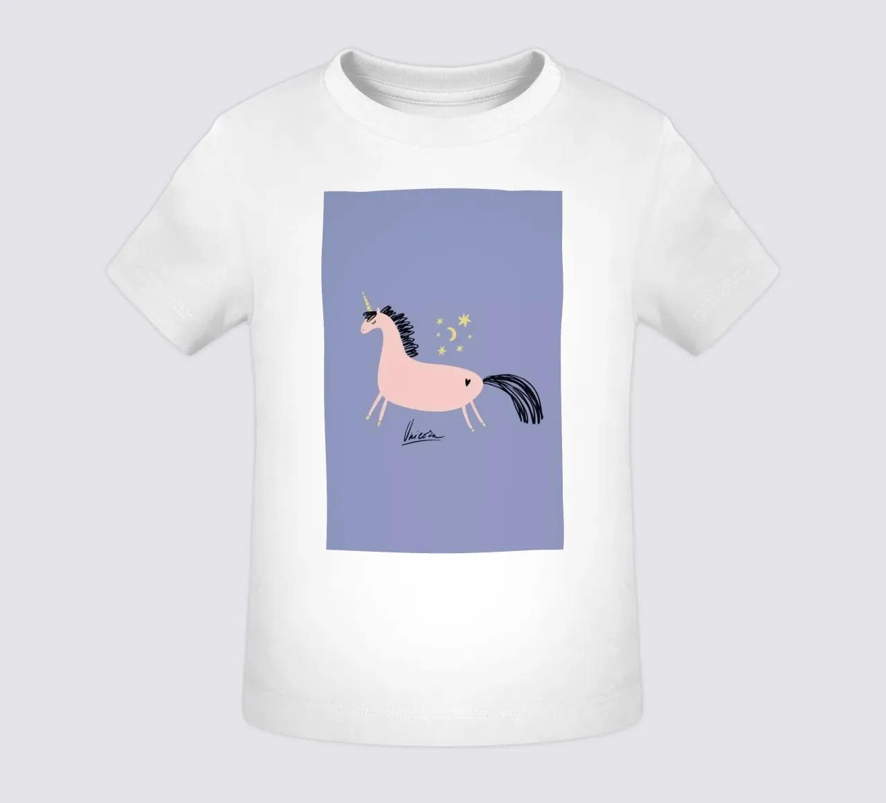 Unicorn Magic Baby T-Shirt von Little Flourishes